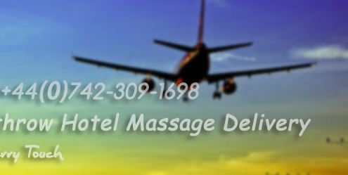 Massage service for Heathrow airport